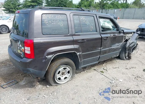 2014 Jeep Patriot Sport from USA, damaged, VIN 1C4NJRBB6ED592784